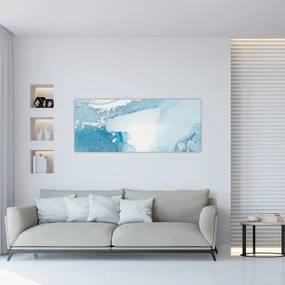 Obraz - Modrý dekor (120x50 cm)