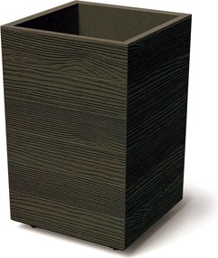 Květináč MADERAN SQUARE HIGH ECO WOOD 38,5 cm kávový