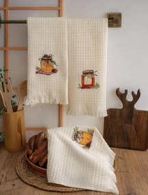 Kuchynské utierky na riad – Lekvár, 3 ks (40×60 cm, 100% bavlna)