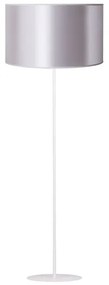 Duolla - Stojacia lampa CANNES 1xE27/15W/230V pr. 45 cm strieborná/medená/biela