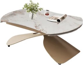 KONFERENČNÝ / JEDÁLENSKÝ ROZKLADACÍ STÔL MOISE MRAMOR 2v1