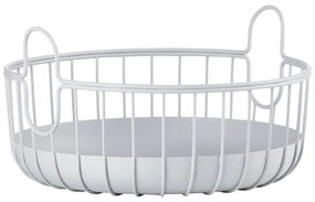 Drôtený kovový košík ø 22x8 cm Inu – Zone