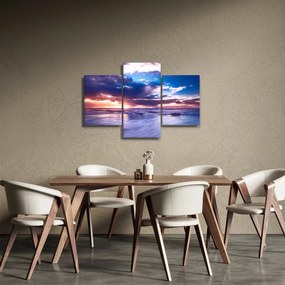 Obraz - Západ slnka pri mori (90x60 cm)