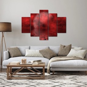 Obraz - Mesiac na hladine (150x105 cm)