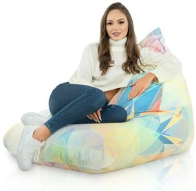 Sedací vak Bermudy SAKO Abstract Pastel