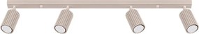 Taupe kovové bodové svietidlo 6,5x81 cm Gleam – Sollux