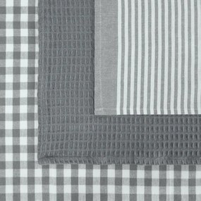 Sada kuchynských utierok LUCY strieborná