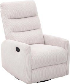 XXXLutz RELAXAČNÉ KRESLO, kov, textil, béžová Carryhome - Kreslá - 000454004301