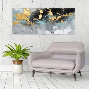 Obraz - Abstrakcia (120x50 cm)