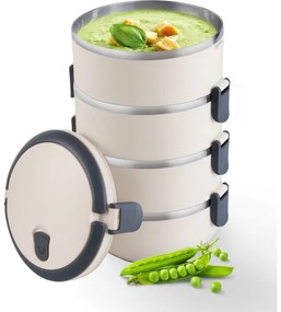 Lamart - Termojedlonosič 2,4 l béžová