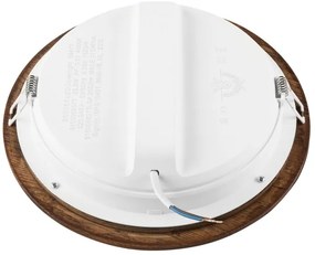 LED Podhľadové svietidlo WOODY SPOT LED/23,5W/230V 4000K čerešňa ø 23,5 cm