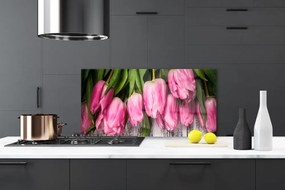 Nástenný panel  Tulipány 120x60 cm