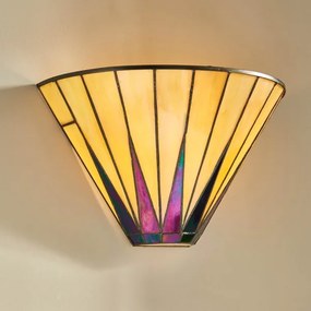 Endon 64046 - Nástenné svietidlo Tiffany DARK STAR 1xE14/40W/230V