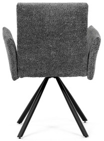 Sada jedálenských stoličiek s vratným mechanizmomDCH-W1117 GREY2, 2 ks