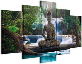 XXXLutz OBRAZ NA PLÁTNE, krajina a príroda, Budha, 200/100/1,2 cm artgeist - Online Only bytové doplnky - 004875005101