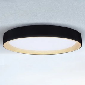 Brilagi - stmievateľné stropné svietidlo LARIOS LED/72W/230V, čierne, priemer 59 cm + diaľkové ovládanie