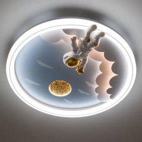 Brilagi - LED stmievateľné detské stropné svietidlo LED/42W/230V 3000/5700K astronaut