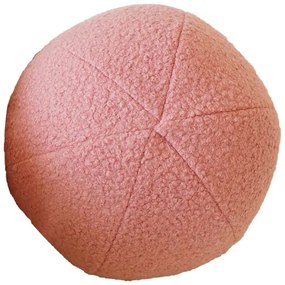 Dekoračný vankúš z materiálu buklé ø 25 cm Top – Mioli Decor