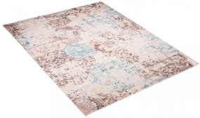 Trendový koberec v hnedých odtieňoch s jemným vzorom Šírka: 80 cm | Dĺžka: 150 cm