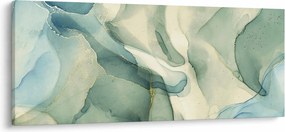 Obraz - Atramentová abstrakcia 3 (120x50 cm)