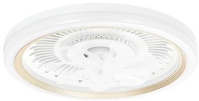 Aigostar B.V. Aigostar - LED Stm. stropný ventilátor LED/40W/230V 2700/4000/6500K + DO biela AI1946