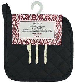 Kuchynská chňapka MODERN čierna