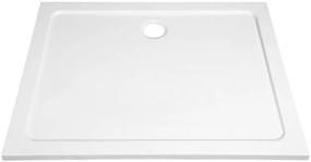 Aqualine Aqualine, TECMI sprchová vanička z liateho mramoru 120x80x3 cm, PQ12080