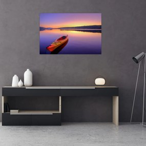 Obraz - Kajak na jazere (90x60 cm)