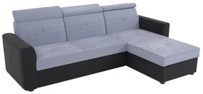 Sedacia súprava do L Spain, Dostupné poťahy: ekokoža Soft 011 + Antara 2038
