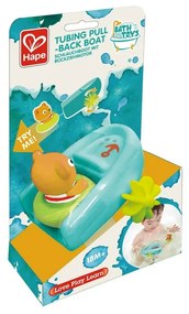 Hape Naťahovacia lodička s medvedíkom