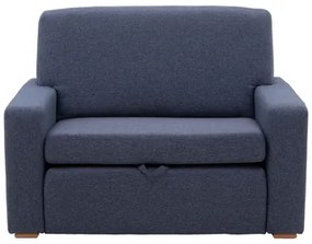 Pohovka 1,5-miestna rozkladacia šedá MONTY