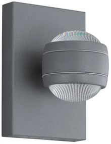Eglo 94796 - LED Vonkajšie svietidlo SESIMBA 2xLED/3,7W/230V IP44