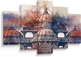 Obraz - Akshardham, Nové Dílií, India (150x105 cm)