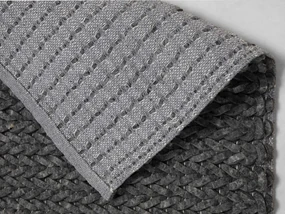 Treccia koberec sivý 170x240 cm