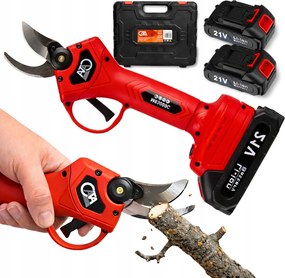 záhradné akumulátorové nožnice elektrický, Set, nožnice na strihanie konárov Silný