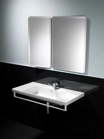 GSI, NORM keramické umývadlo 100x18x50 cm, biela ExtraGlaze, 8633111