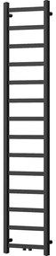 Mexen Bolt, vykurovacie teleso 1800 x 400 mm, 406 W, spodné a stredové, čierna, W126-1800-400-00-70