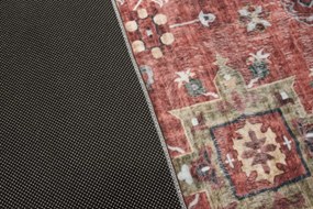 TA Koberec Y-186 FLANNEL PRINTED Sivý (flanelový) Obdĺžnikový Rozmer: 80x150 cm