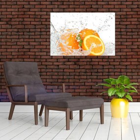 Obraz - Šťavnaté pomaranče (90x60 cm)