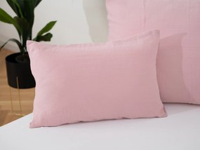 Mušelínová obliečka na vankúš 40 × 60 cm - Alexia staroružová