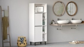 Kúpeľňová skrinka Houseland Dolby biela