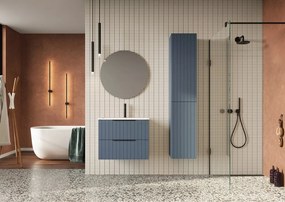 Sapho Sapho, CIRASA umývadlová skrinka 139,6x75x46cm, 3x zásuvka, biela lesk, CR141-3030-31