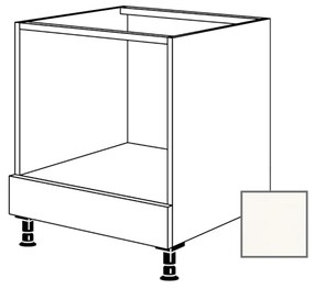 Kuchynská skrinka spodní Naturel Erika24 pre rúru 60x87x56 cm bílá lesk 450.HUB