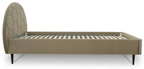 Béžová detská posteľ 90x200 cm Mercury – Scandic