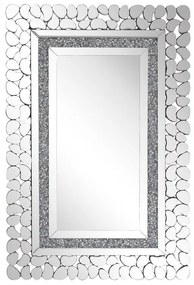 Nástenné zrkadlo PABU 60 x 90 cm Beliani