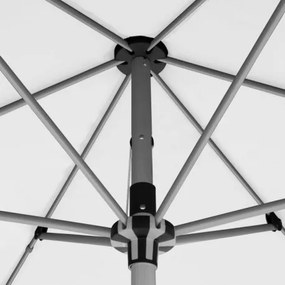 Knirps KNIRPS Automatic 230 x 150 cm - prémiový balkónový slnečník s kľučkou - Rozbalený tovar (S155)