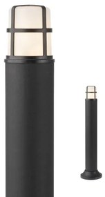 Redo 90246 - Vonkajšia lampa TRITON 1xE27/28W/230V IP54 čierna