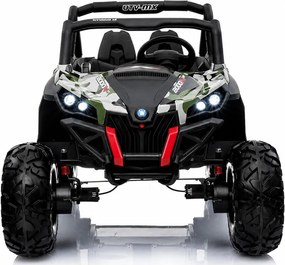 LEAN CARS Elektromobil Jeep XMX603 4x4 v kamuflážnom laku