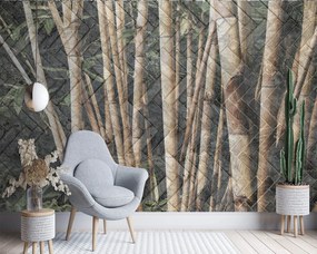 Gario Fototapeta Bambusový les Materiál: Vliesová, Rozmery: 250 x 175 cm