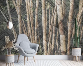 Gario Fototapeta Bambusový les Materiál: Vliesová, Rozmery: 350 x 245 cm